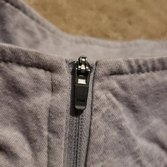 Orvis 1/4 Zip Pullover Sweater Gray Men's Large L Outdoor Hiking Fall Breathable - Picture 4 of 10